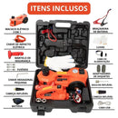 KIT DE EMERGÊNCIA - Macaco Hidráulico Elétrico 5 em 1